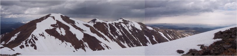 Parry Peak, James Peak and Mt Bancroft